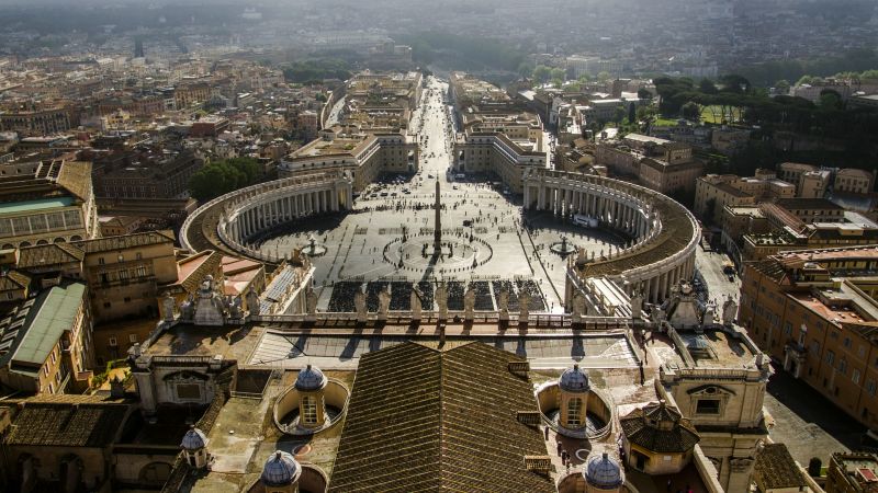 Vatican City, officially Vatican City State, is an independent city-state enclaved within Rome, Italy.